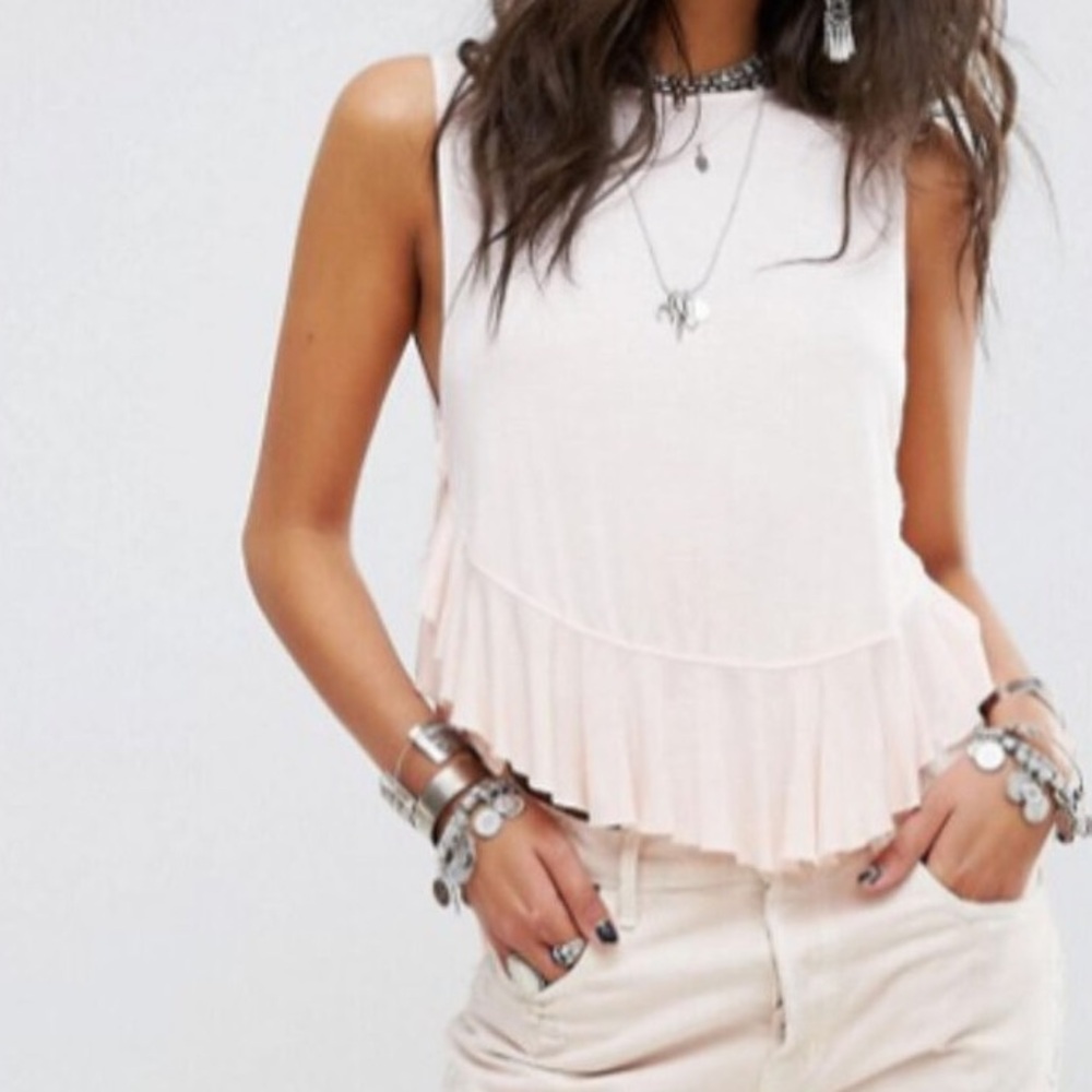 Free people sleeveless top